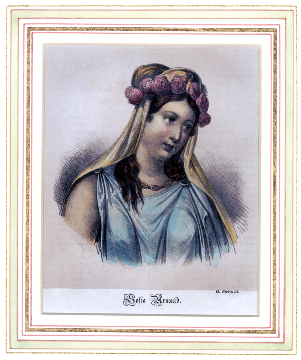 Sophie Arnould, soprano francesa de G. Riccio