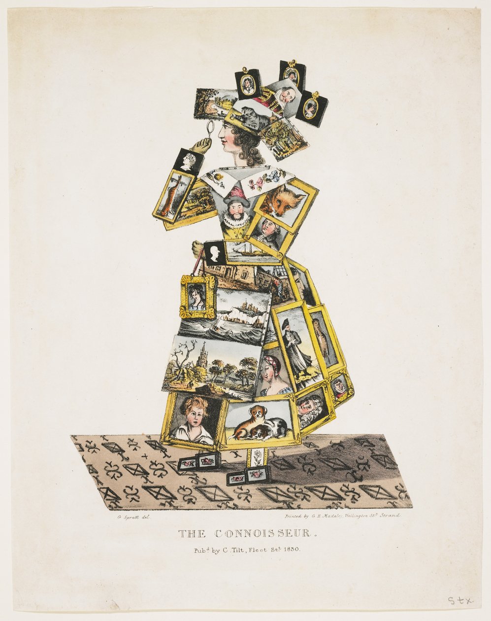 El conocedor, 1830 de G. Spratt
