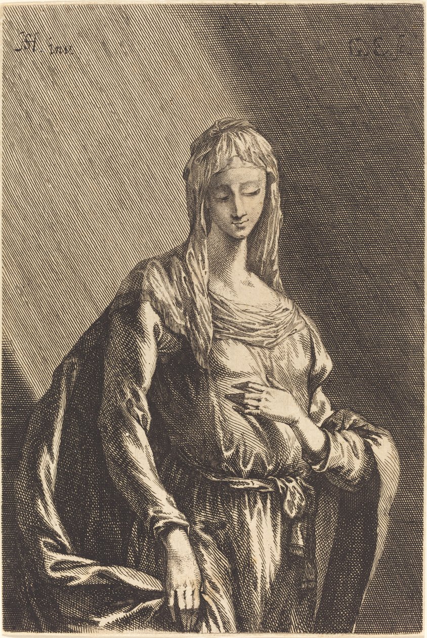 La Virgen de Gabriel Ehinger after Johann Heinrich Schönfeld