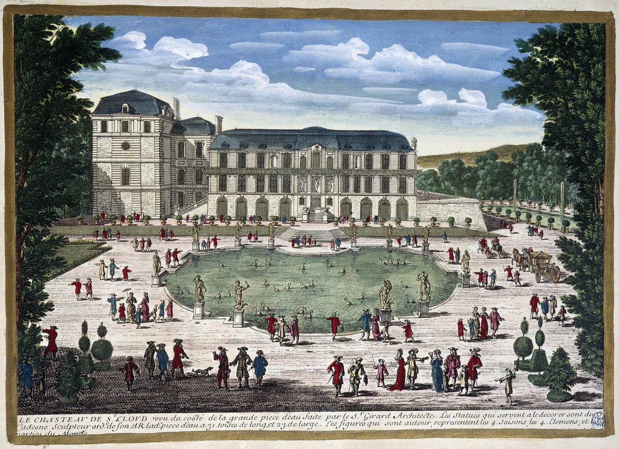 Château de Saint-Cloud de Gabriel Perelle