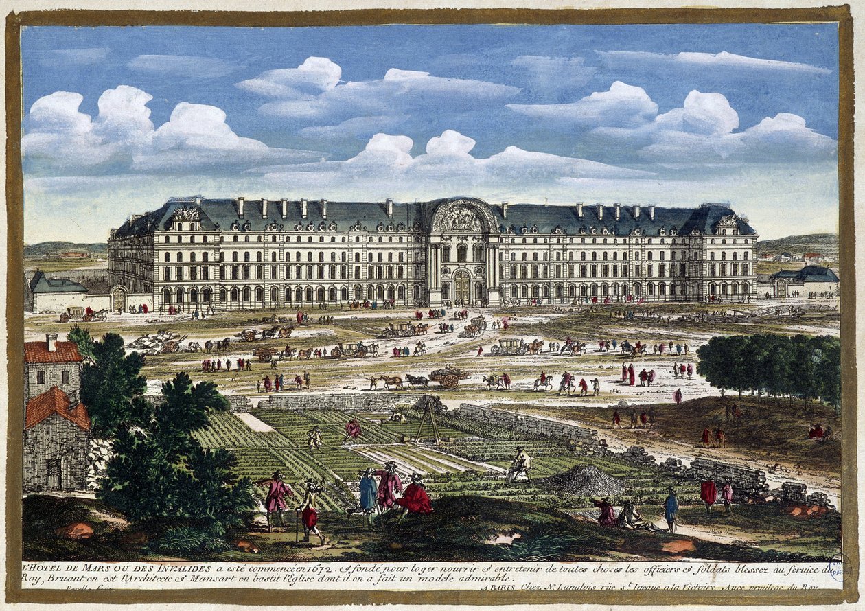 Hospital de Mars o Invalides de Gabriel Perelle