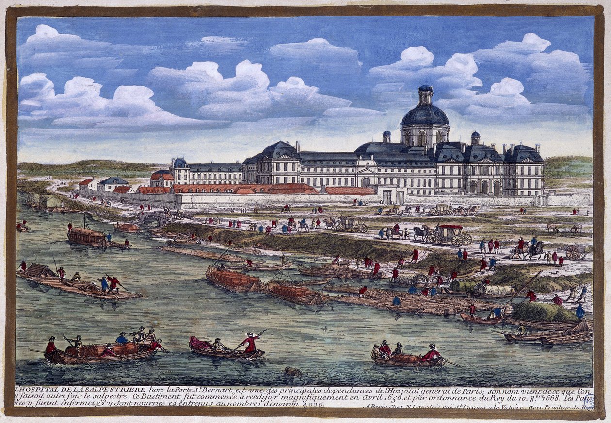 Hôpital de la Salpêtrière de Gabriel Perelle