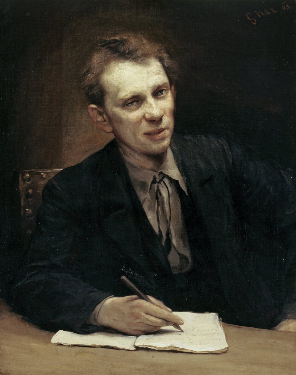 El actor de la corte Alois Wohlmuth de Gabriel von Max