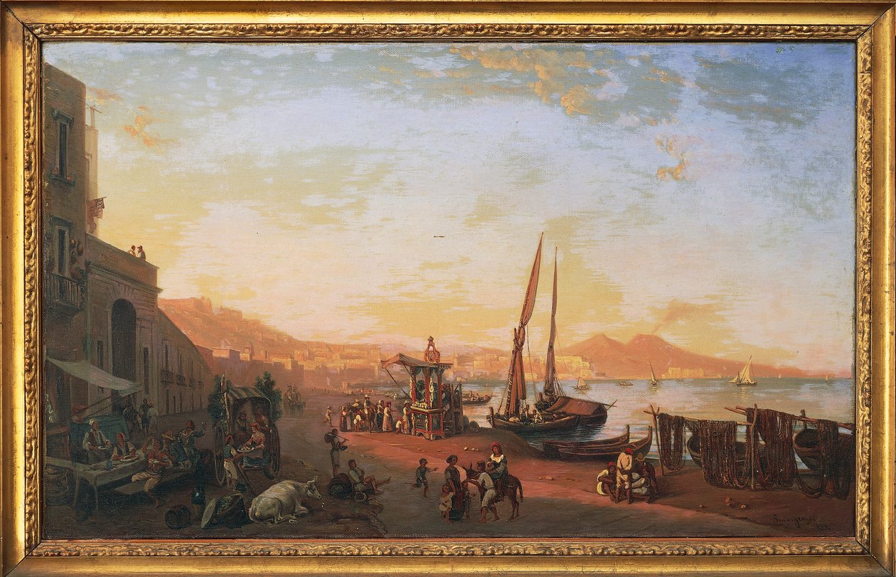 Italia, Nápoles desde Mergellina de Gabriele Smargiassi