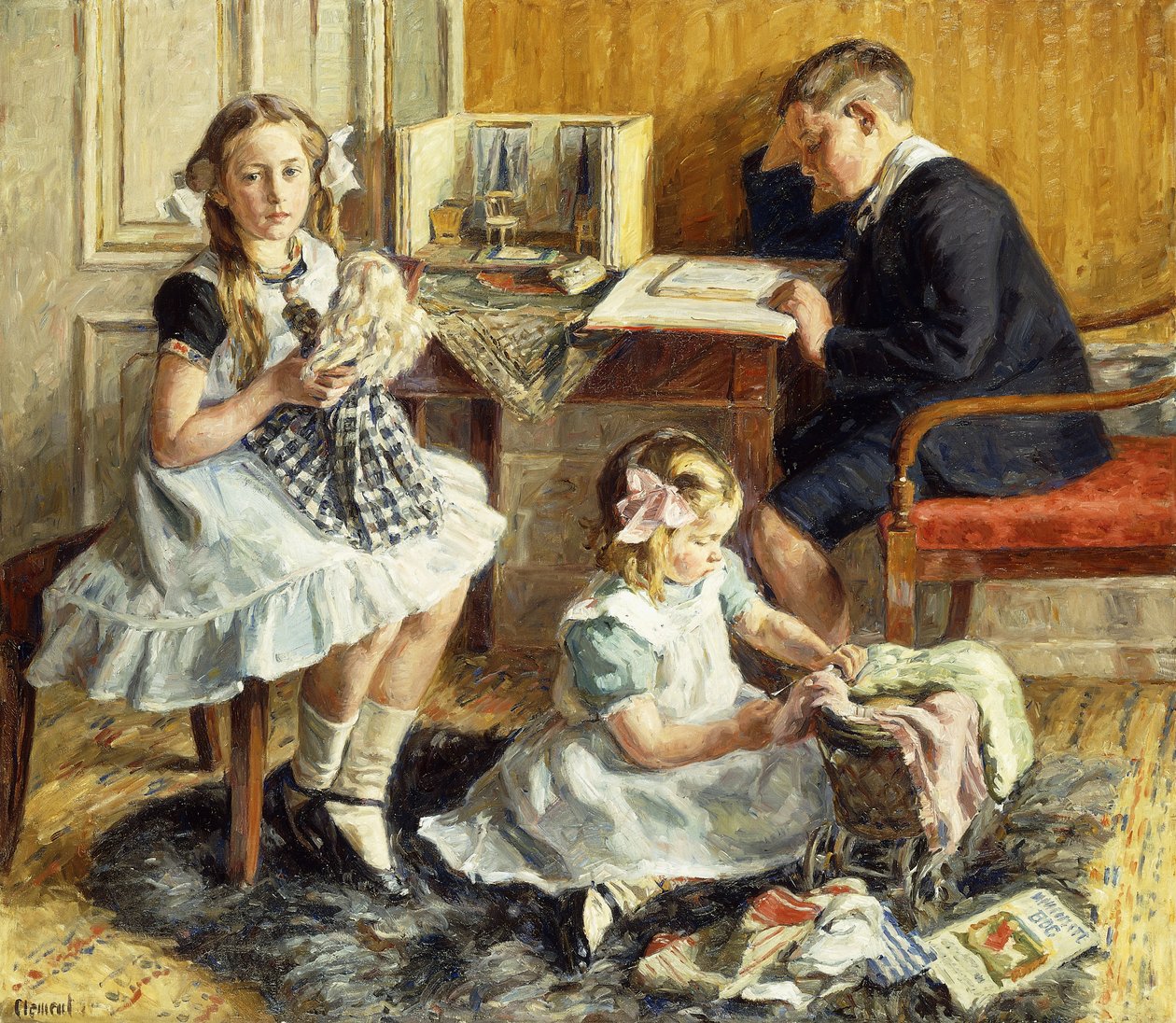 Pasatiempos infantiles de Gad Frederick Clement