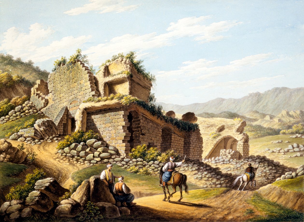 Ruinas del Estadio, 1790s de Gaetano Mercati