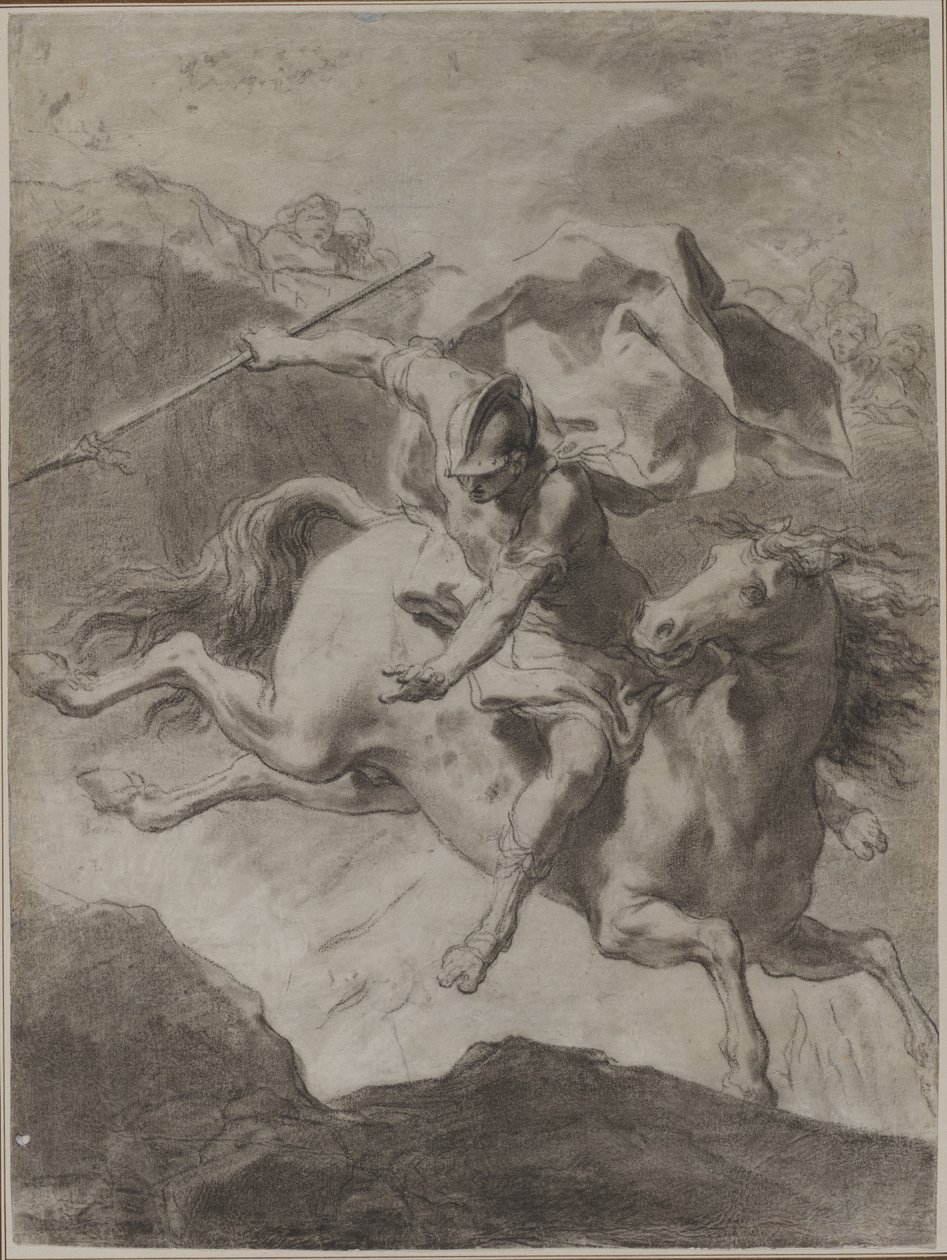 La muerte de Marcus Curtius de Gaetano Gandolfi