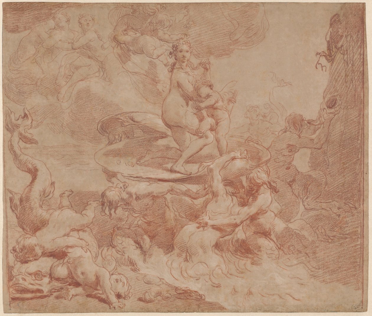 El nacimiento de Venus de Gaetano Gandolfi