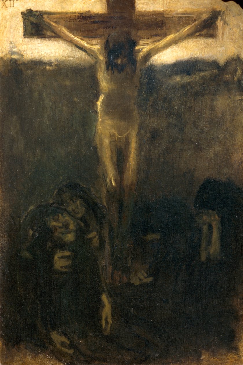 Crucifixión de Gaetano Previati