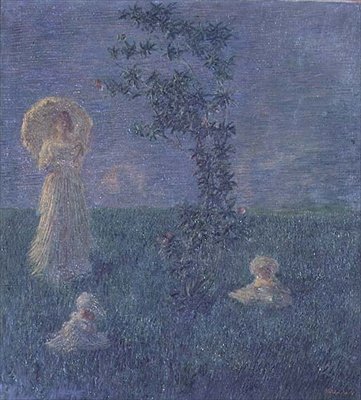 En el prado de Gaetano Previati