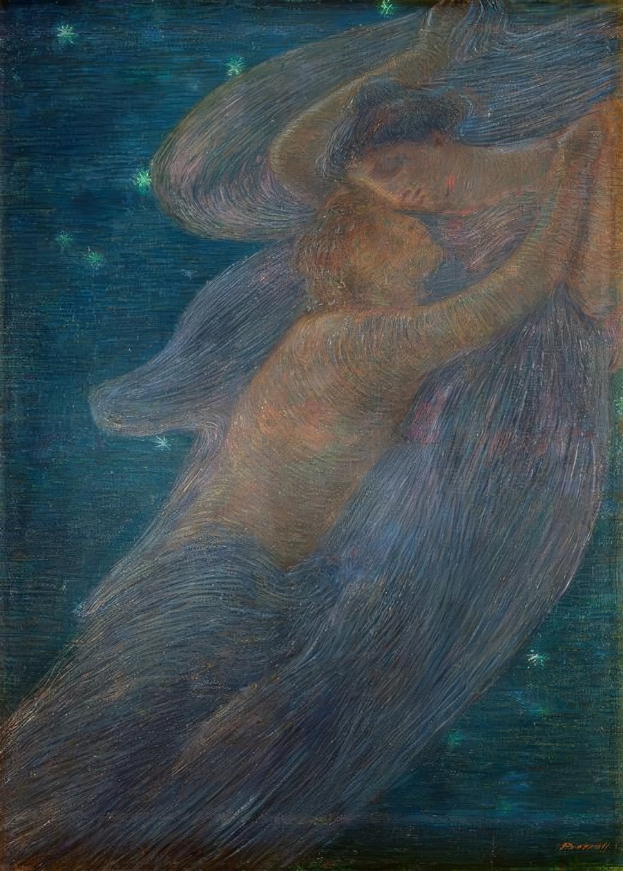 La noche de Gaetano Previati