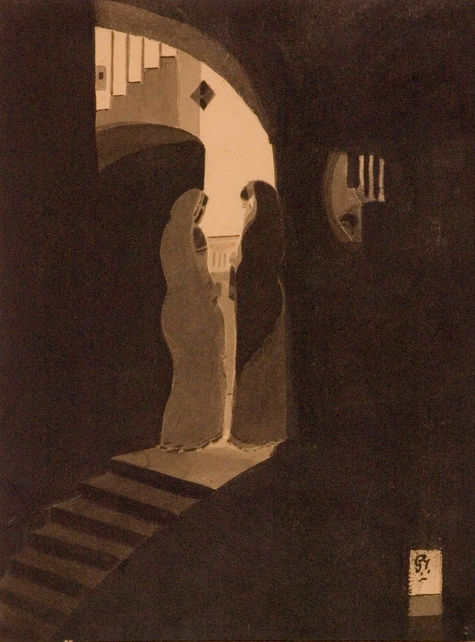 Encuentro en la Escalera de Gaganendranath Tagore