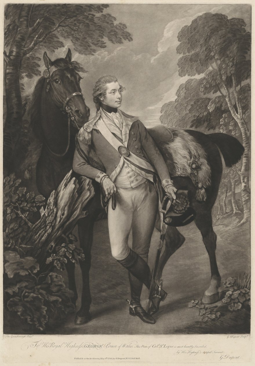Coronel St. Leger de Gainsborough Dupont after Thomas Gainsborough