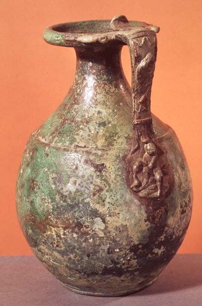 Oinochoe, de Etreux (bronce) de Gallo Roman
