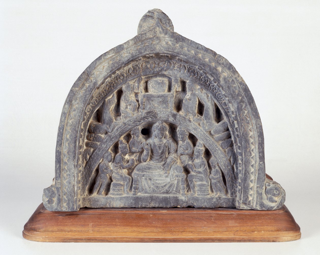 Educación de Buda, 100-200 de Gandhara School