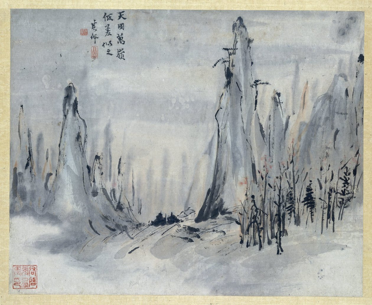 Cuadro de Gao Qipei