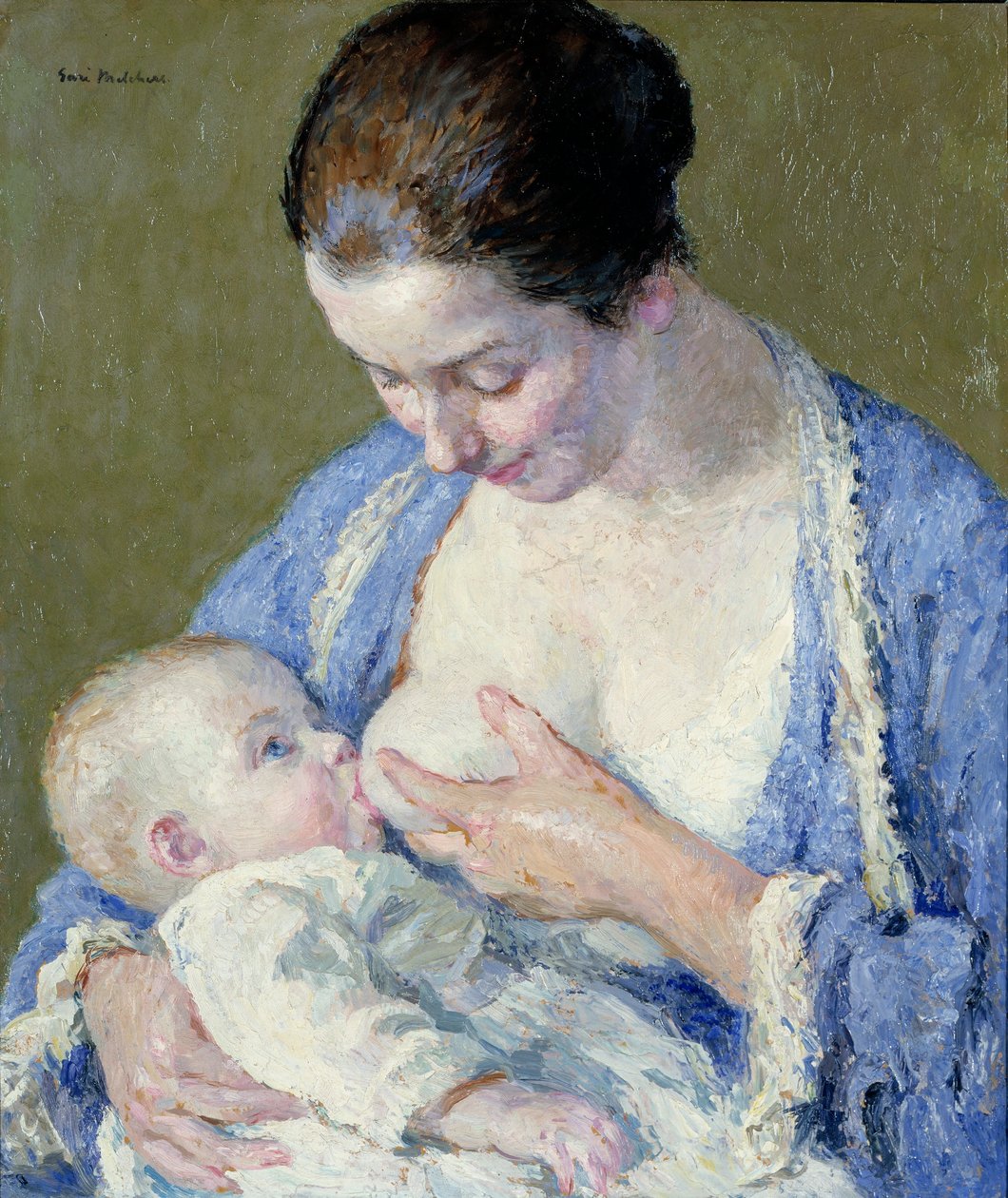Madre e hijo de Gari Melchers