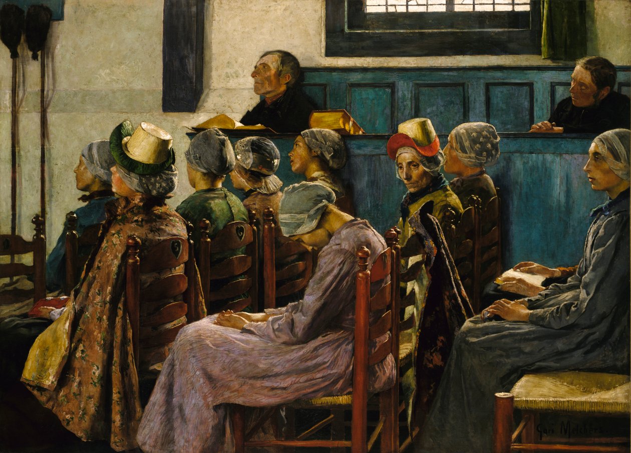 El sermón de Gari Melchers
