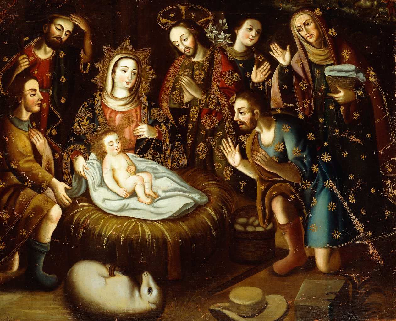 Adoración de los Pastores de Gaspar Miguel de Berrio