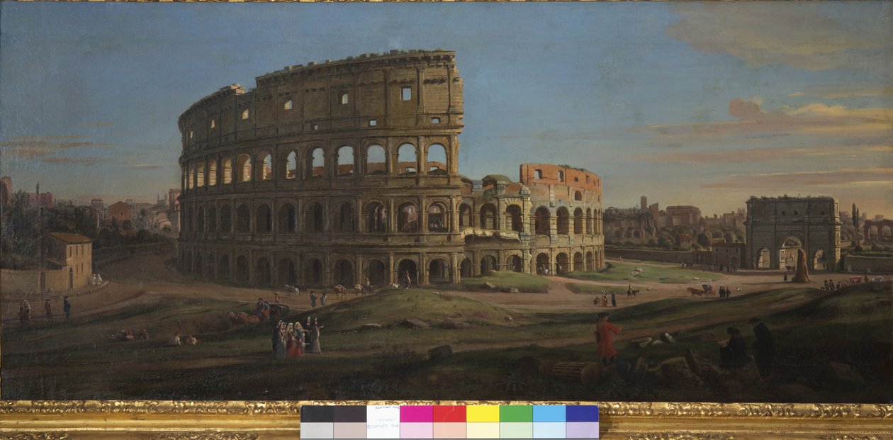 El Coliseo, 1711 de Gaspar van Wittel