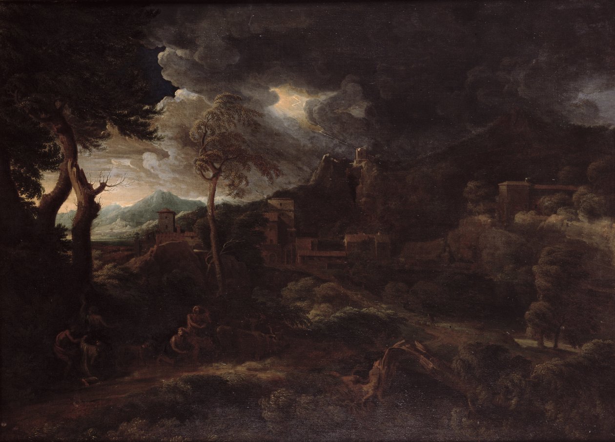 La Tormenta de Gaspard Poussin Dughet