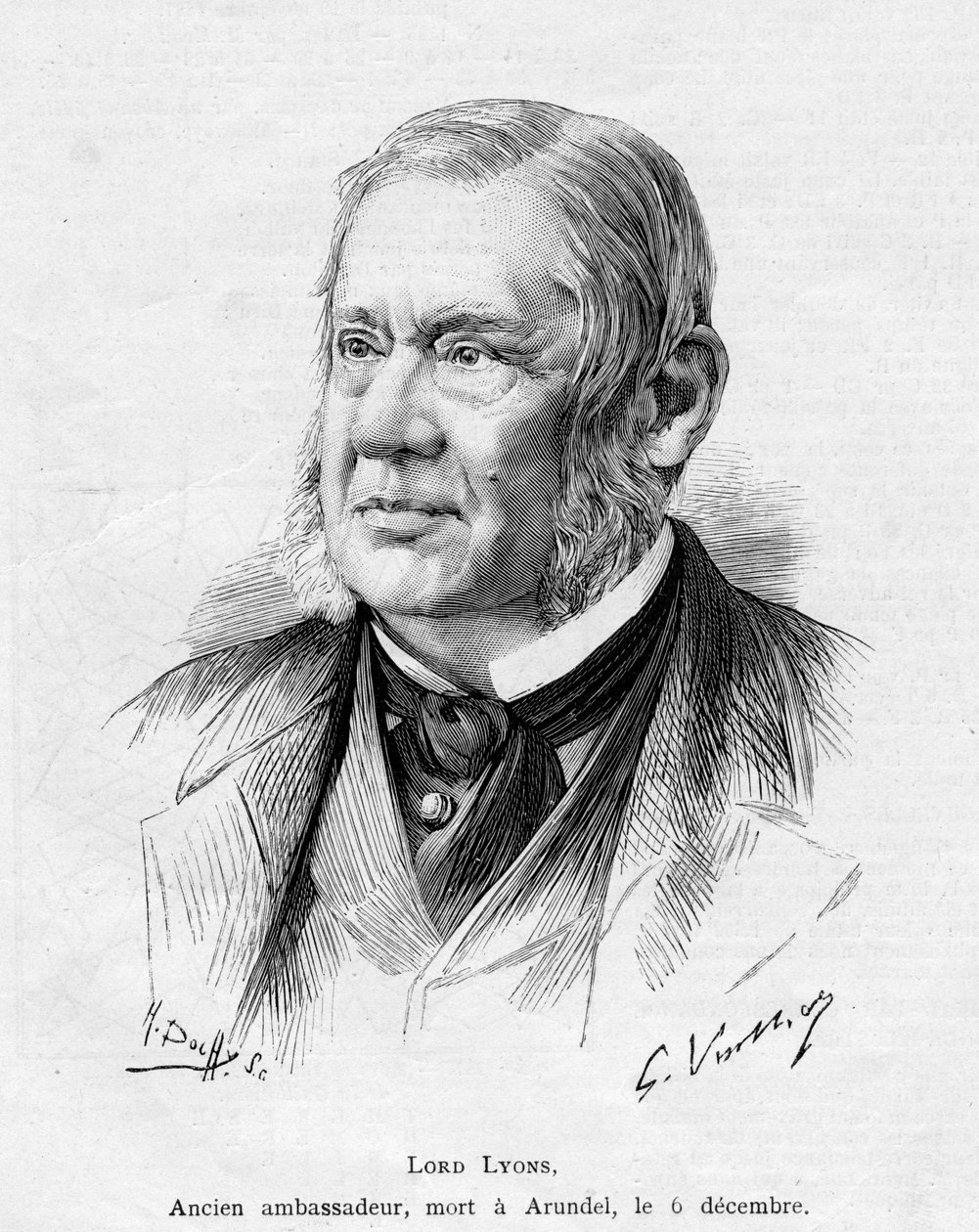 Lord Lyons, 1887 de Gaston Vuillier