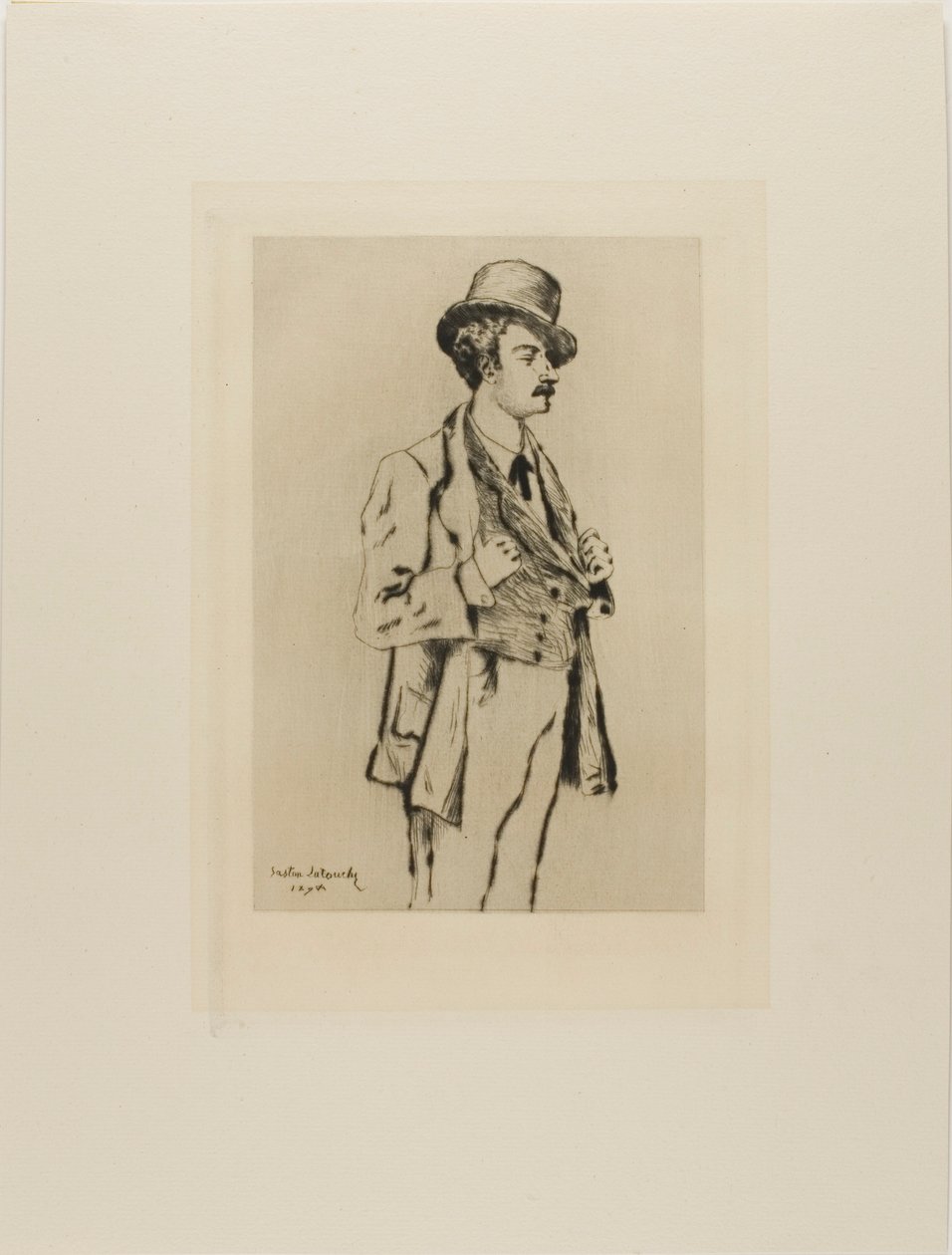 Retrato de un Joven de Gaston La Touche