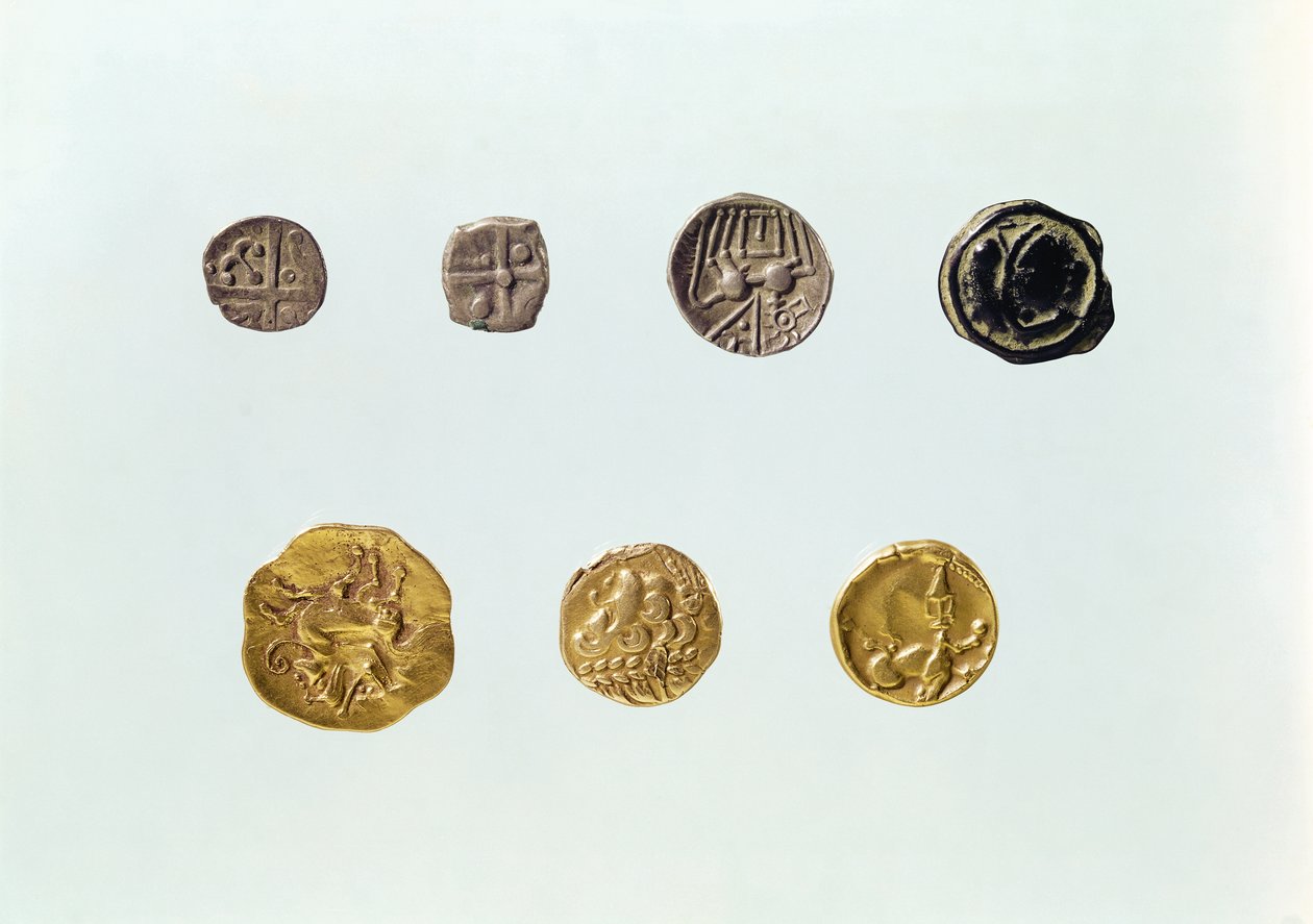 Monedas galas, c.750-0 a.C. de Gaulish