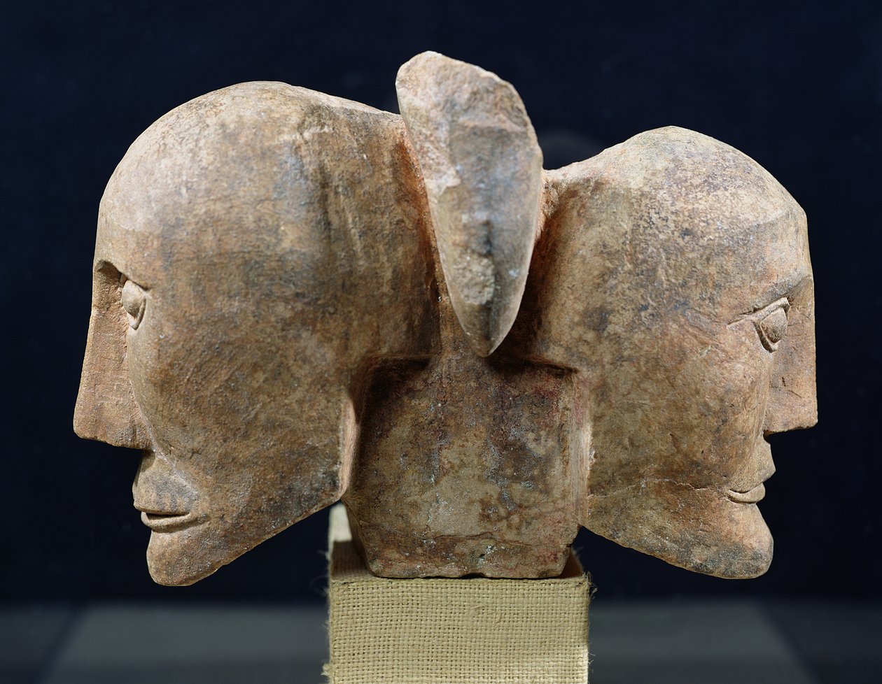 Busto de Hermes de dos cabezas, de Roquepertuse de Gaulish