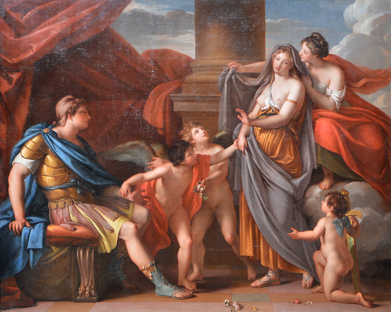 Venus presentando a Helena a Paris de Gavin Hamilton