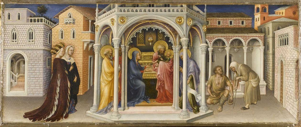 La Presentación en el Templo de Gentile da Fabriano
