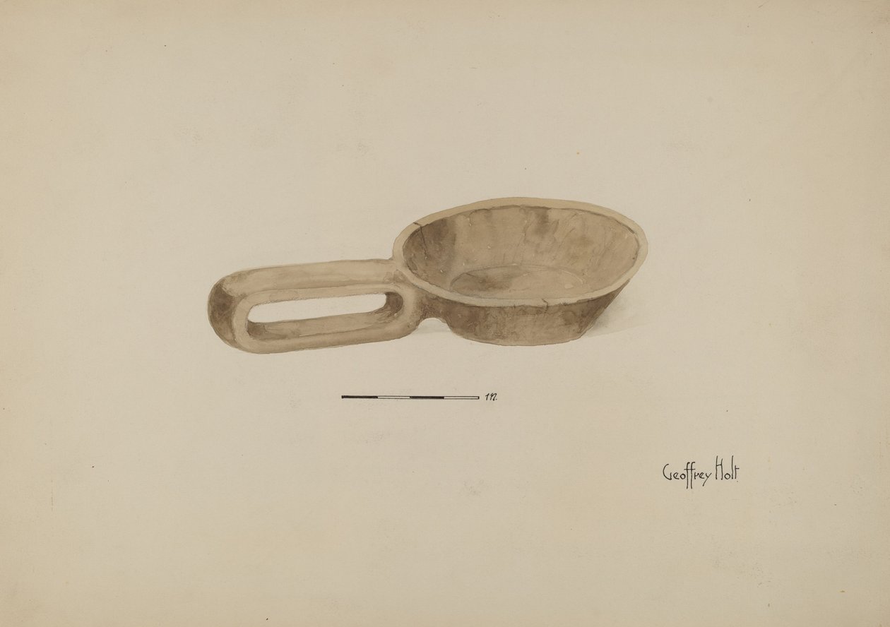 Cucharón de madera para aceite de Geoffrey Holt