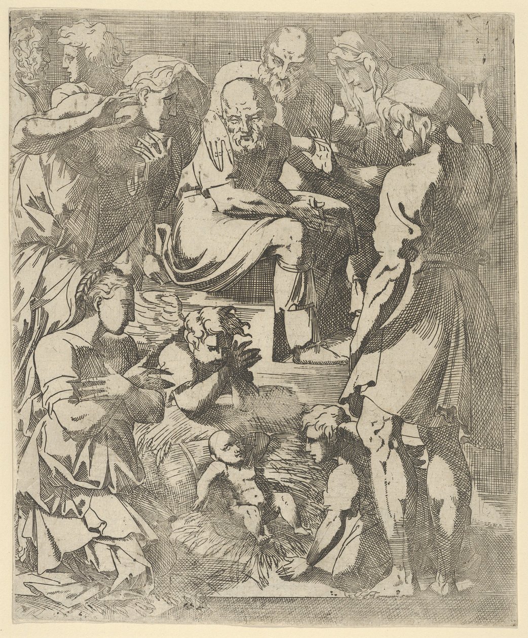 La Natividad, ca. 1544-48 de Geoffroy Dumoûtier