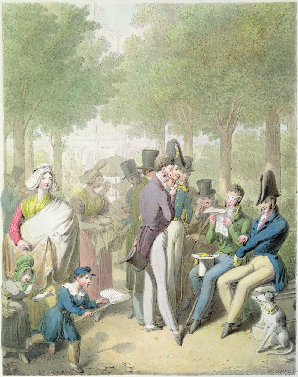 El Jardín de las Tullerías, de 
