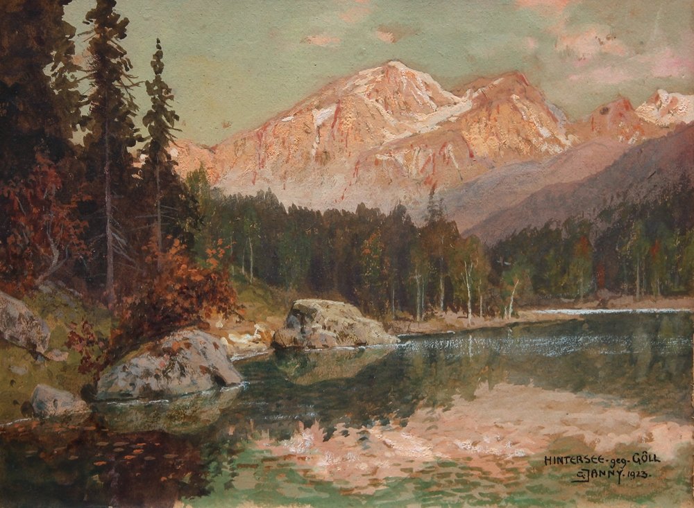 Hintersee hacia Goll de Georg Janny