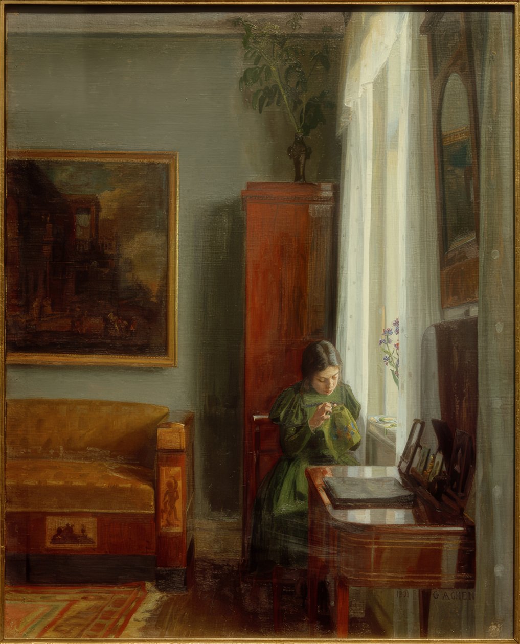 Interior de Georg Nicolai Achen