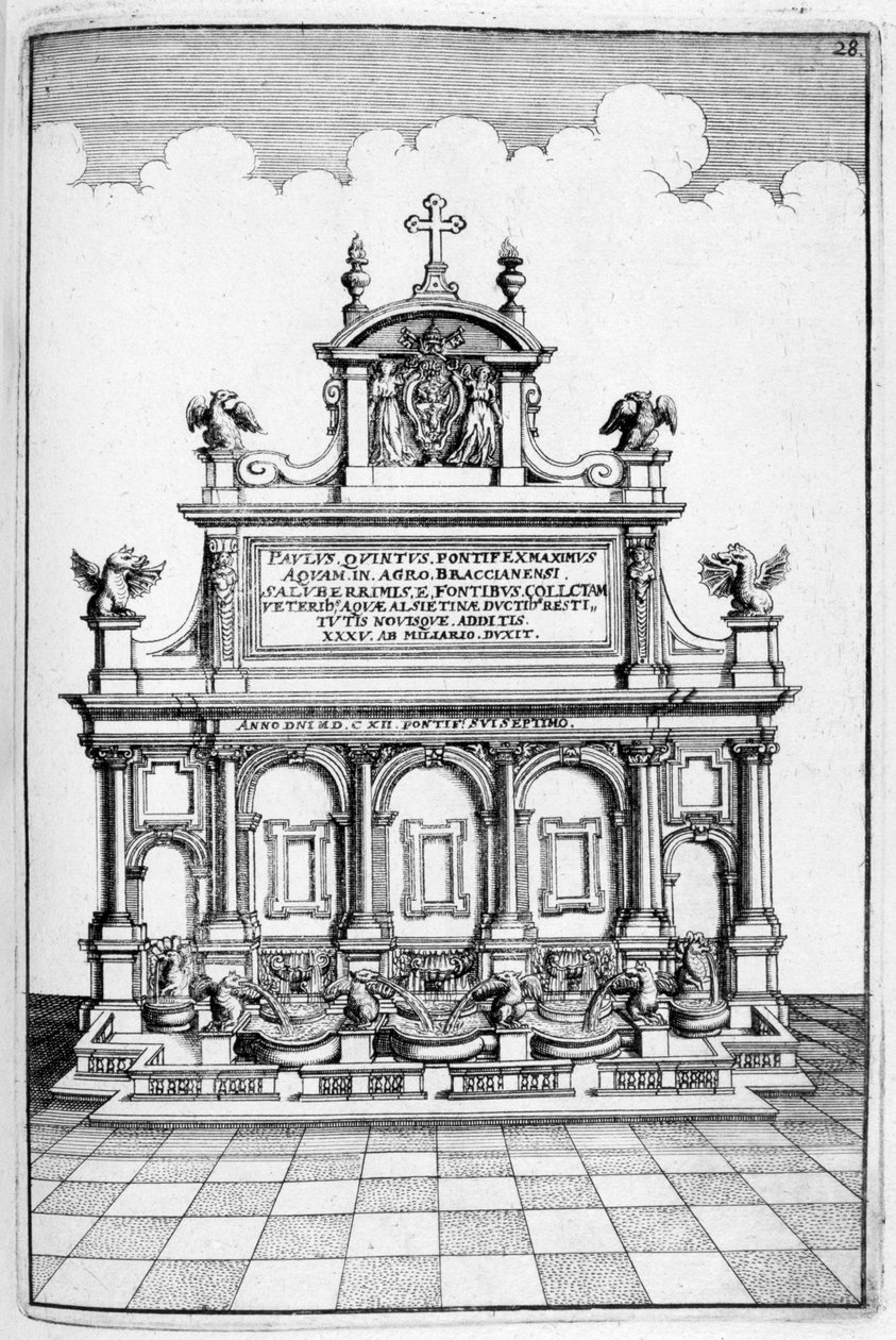 Diseño de Fuente de Georg Andreas Bockler