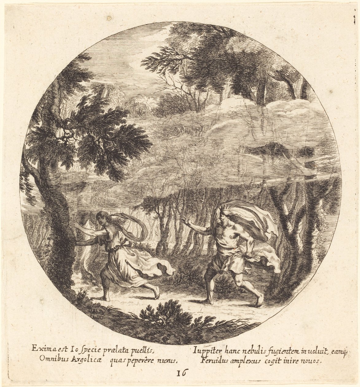 Júpiter e Io de Georg Andreas Wolfgang the Elder