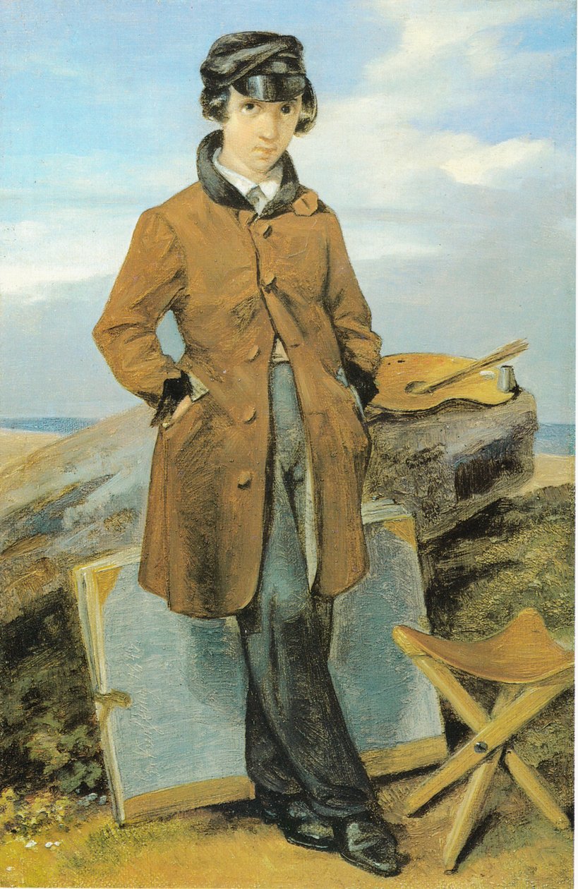 Hermann Kersting como paisajista de Georg Friedrich Kersting