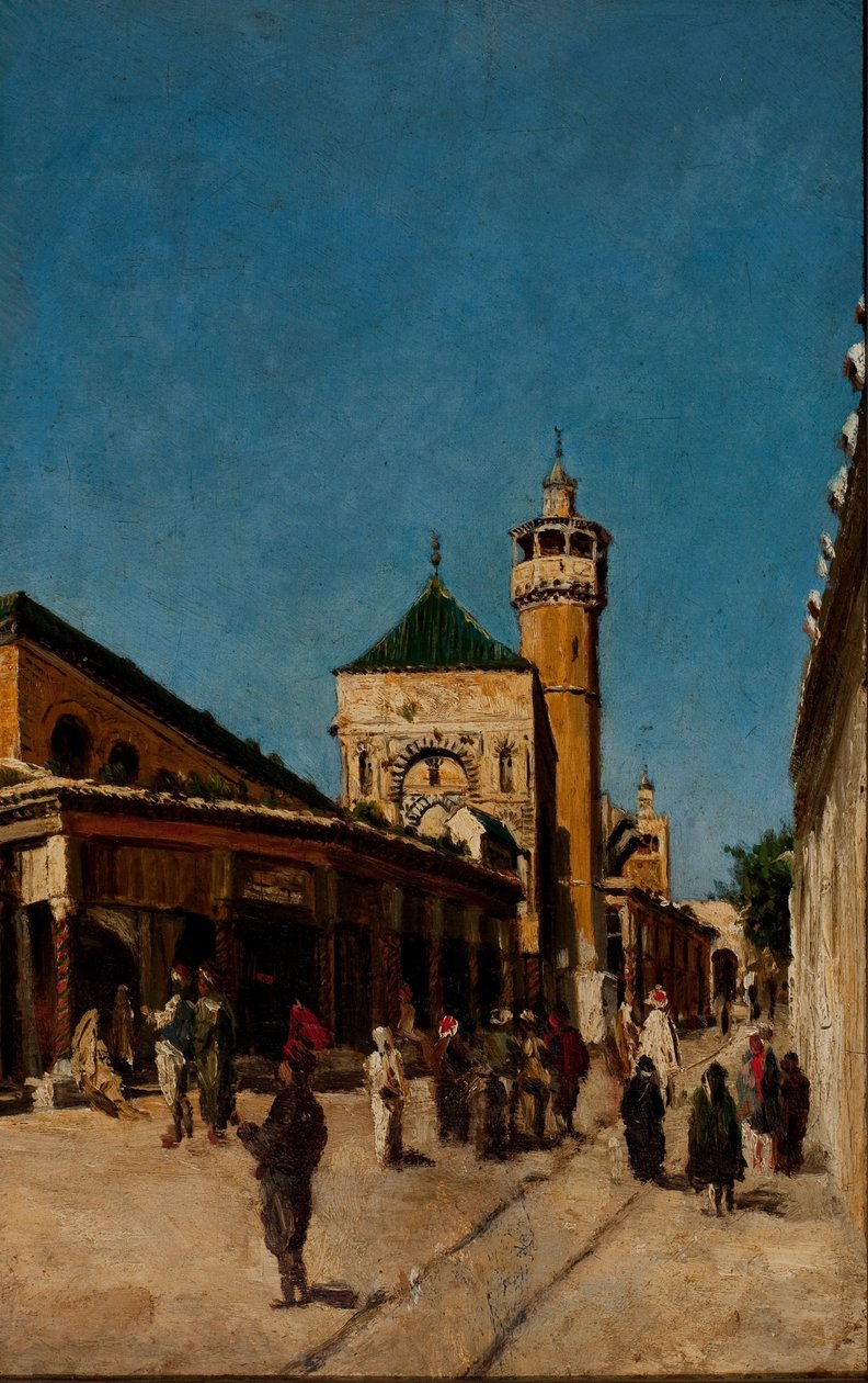 Calle en Túnez de Georg Grimm