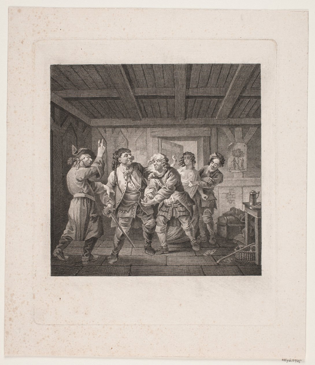 Ilustración para las Comedias de Holberg de Georg Haas