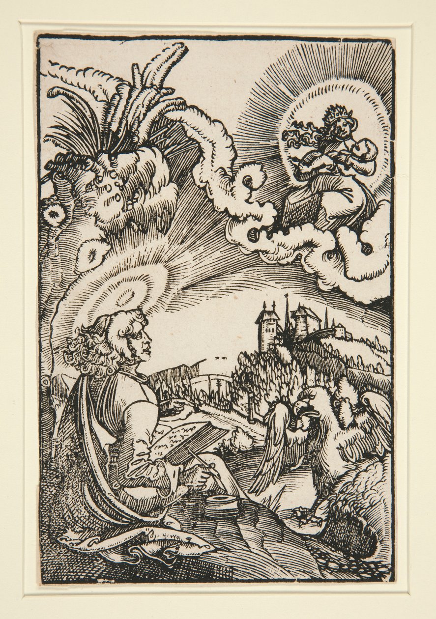 San Juan en Patmos de Georg Lemberger