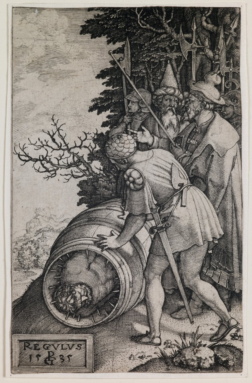 Attilus Regulus de Georg Pencz