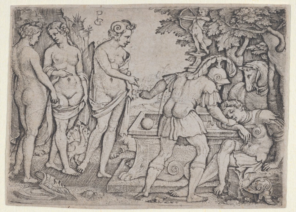 El sueño de París de Georg Pencz