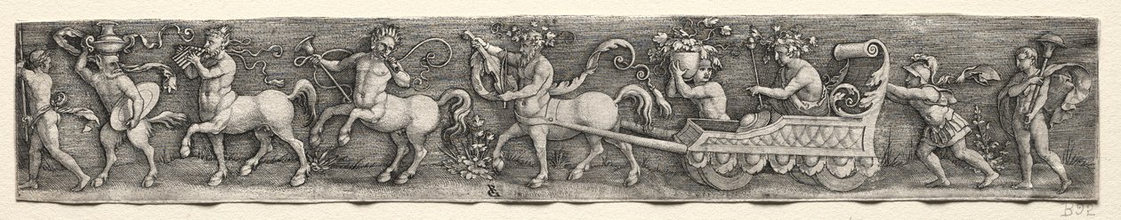 El triunfo de Baco de Georg Pencz