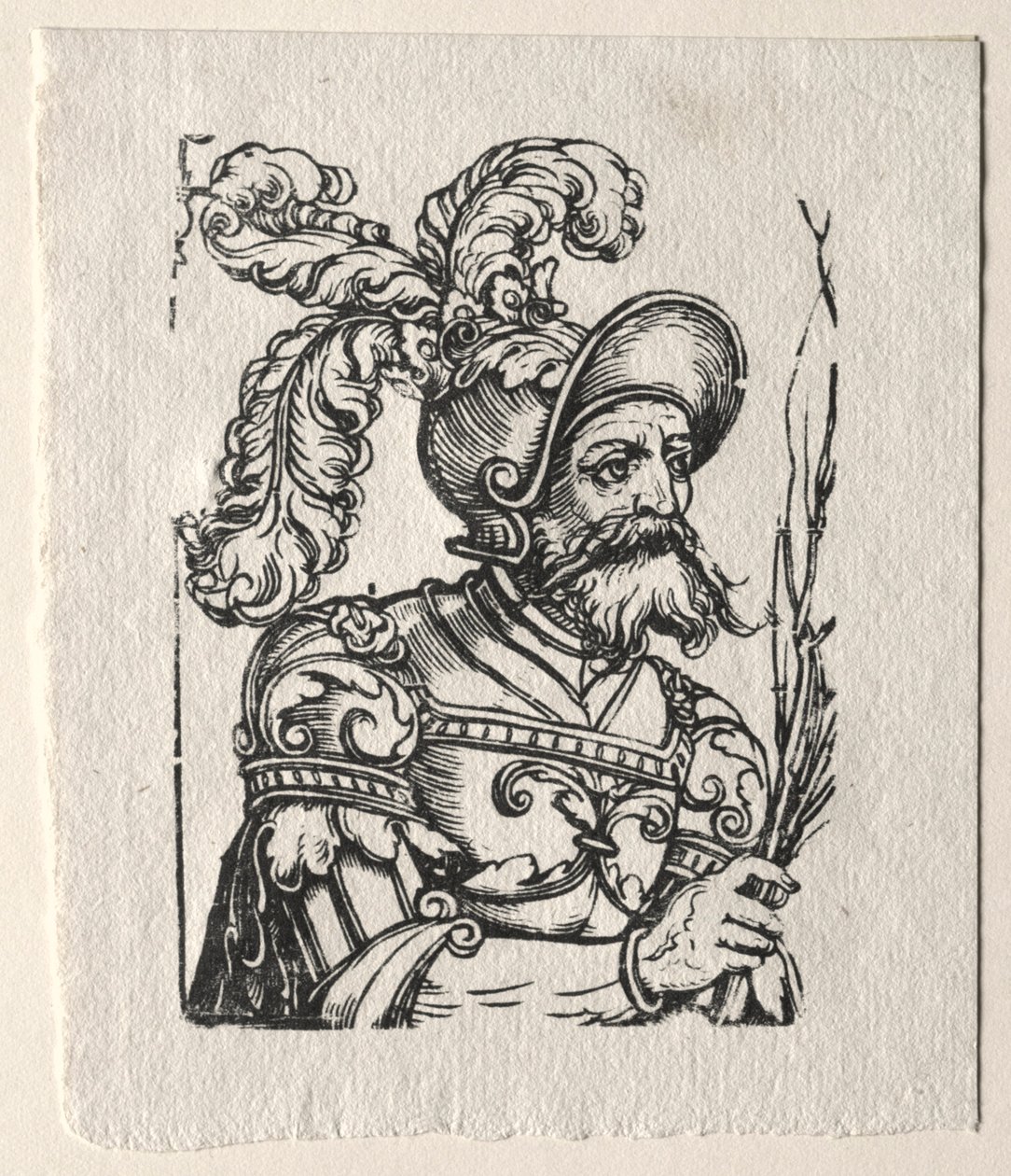Tiranos del Antiguo Testamento: Saúl de Georg Pencz