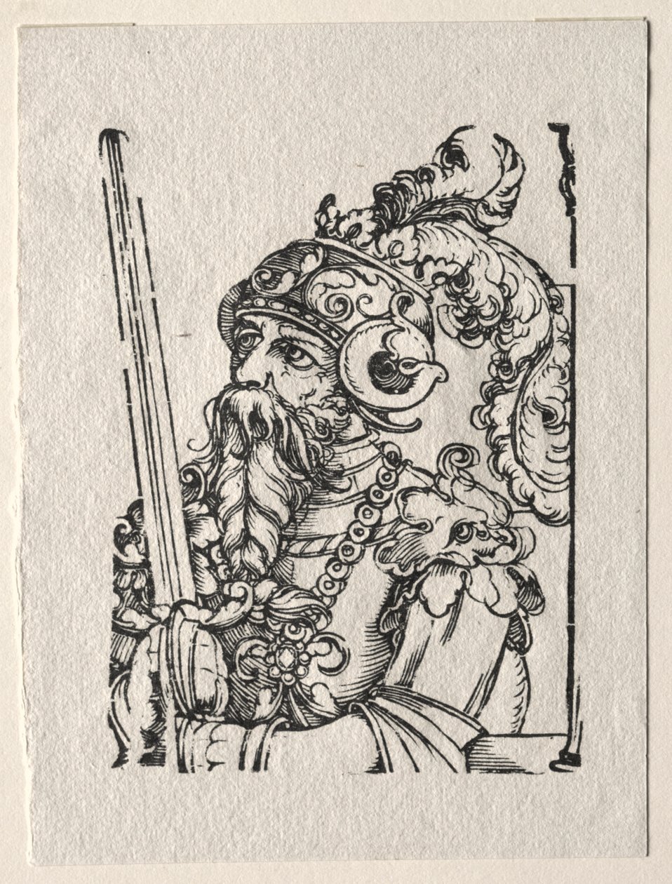 Tiranos del Antiguo Testamento: Senaquerib de Georg Pencz