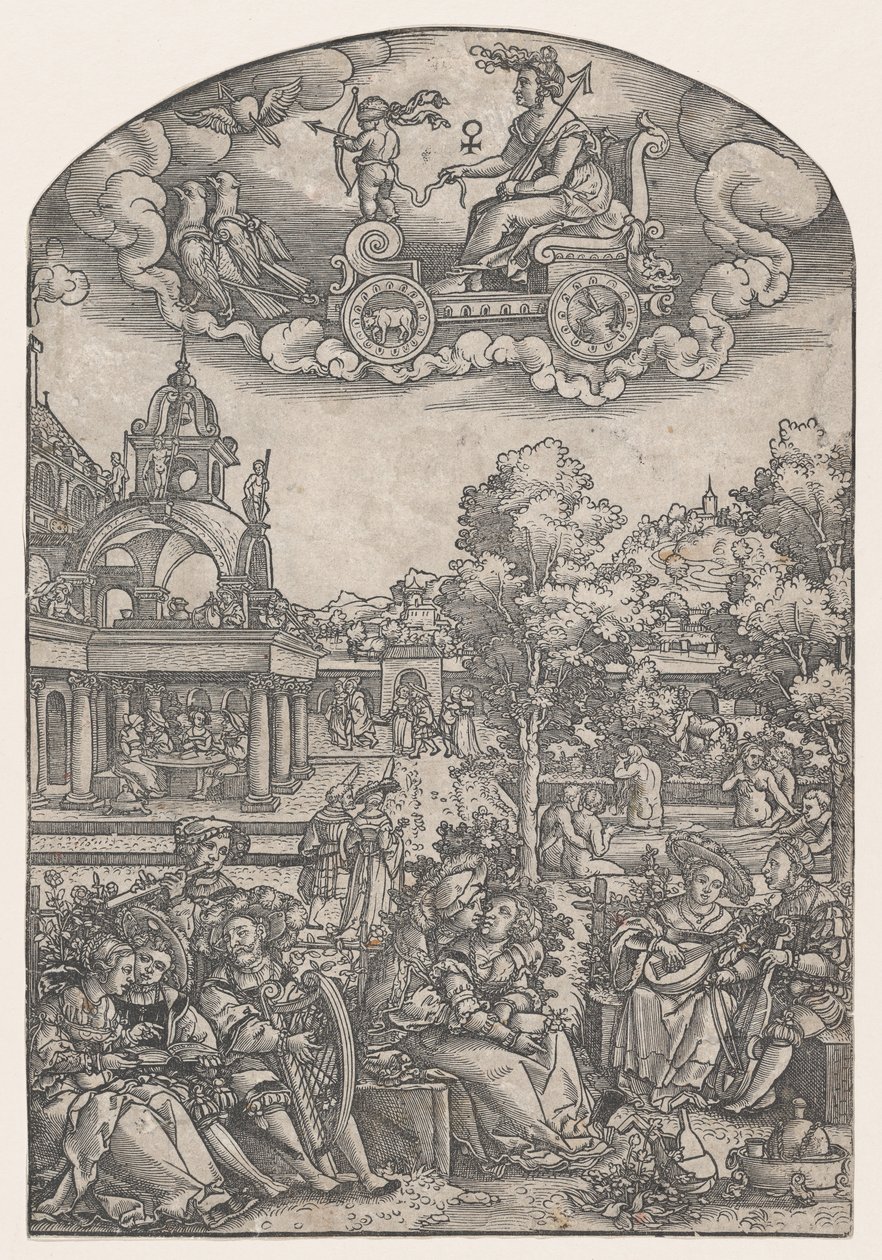Venus, de Los Siete Planetas de Georg Pencz