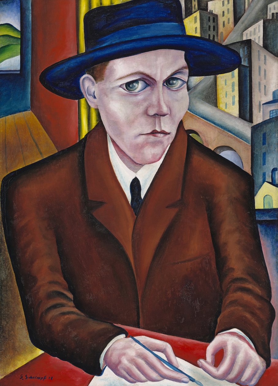 Oskar María Graf de Georg Schrimpf