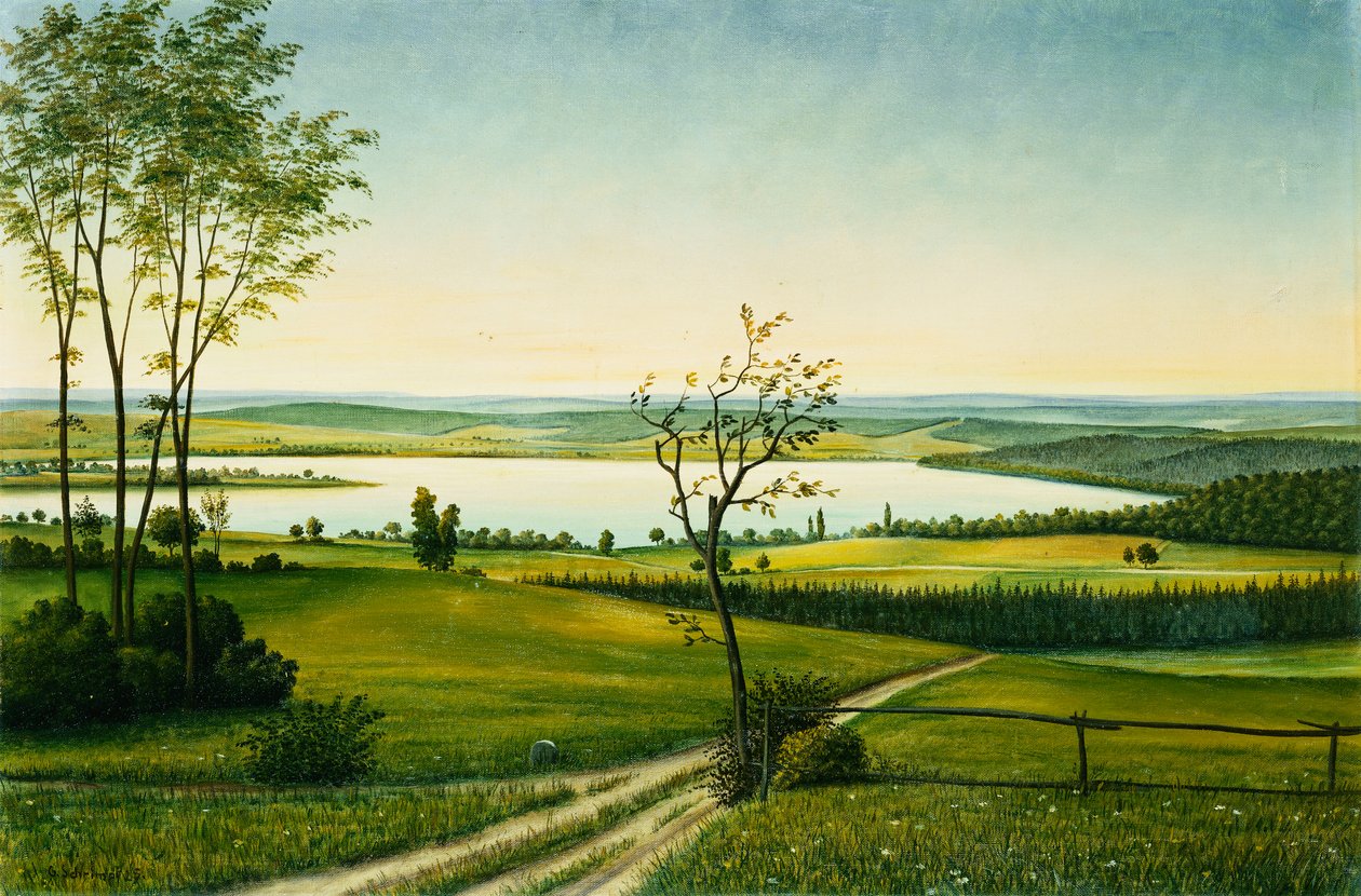 Osterseen, 1925 de Georg Schrimpf